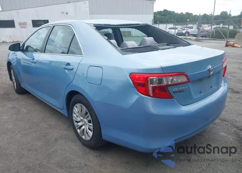 2013 Toyota Camry Le из США, поврежденный, VIN 4T1BF1FKXDU712113